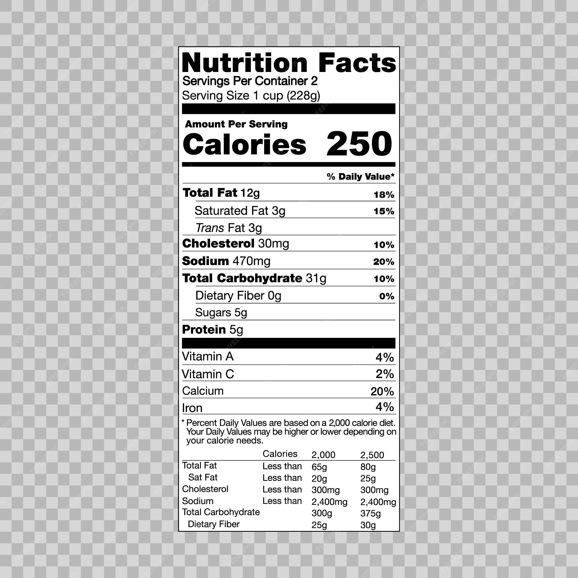 Nutrition Information