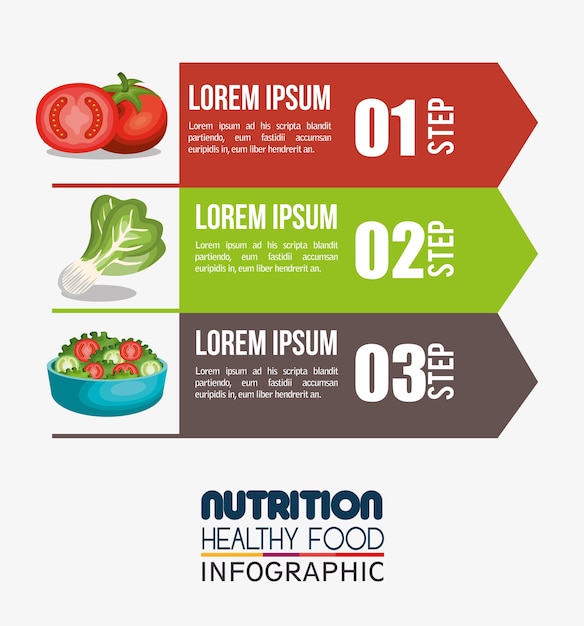 nutrition food infographic icons vector illustration eps 10