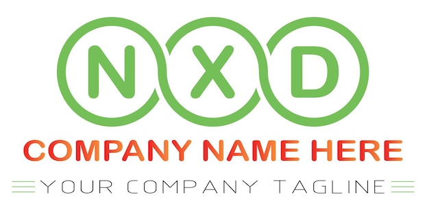 Nxd brief logo ontwerp