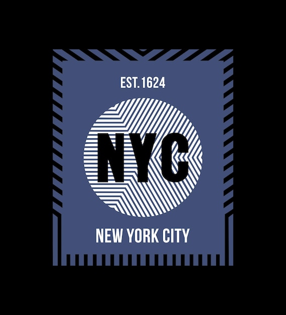 NYC New York City ontwerp typografie vector ontwerp tekst illustratie poster banner flyer briefkaart teken t-shirt afbeeldingen afdrukken enz