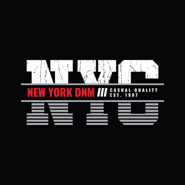 NYC tshirt and apparel design