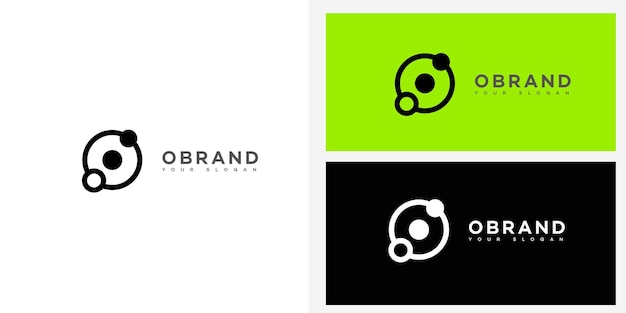 O Letter Logo Brand Icon Identiteitsteken O Letter Symbol Template