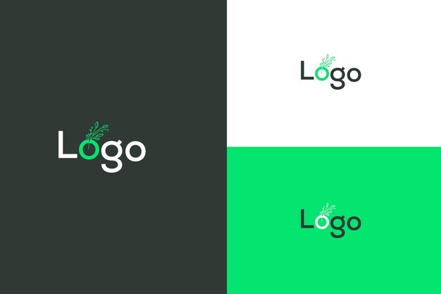 O letter logo design