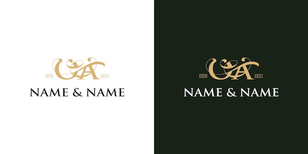 O a logo luxury design