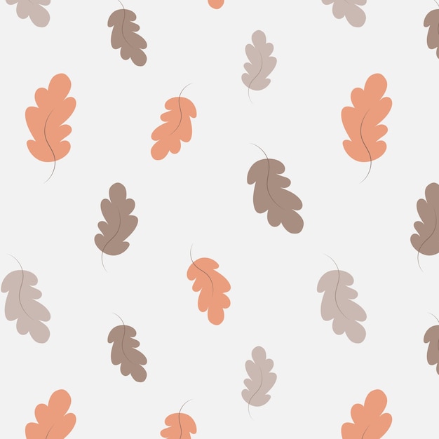 Oak leaves pattern