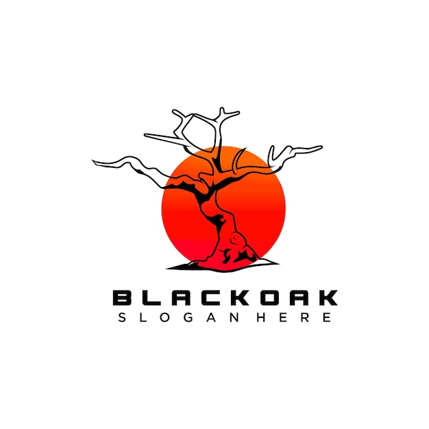 oaktree logo design