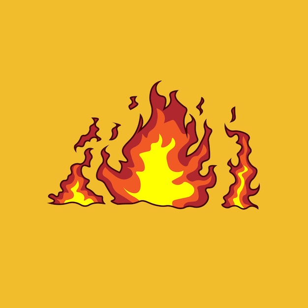 An object vector of fire