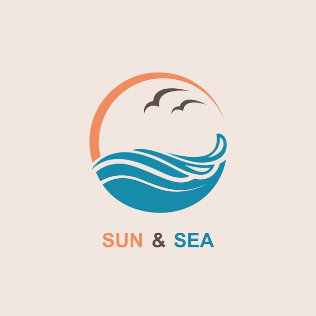 Oceaan logo ontwerp