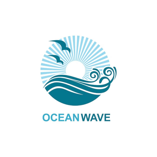 Ocean icon design