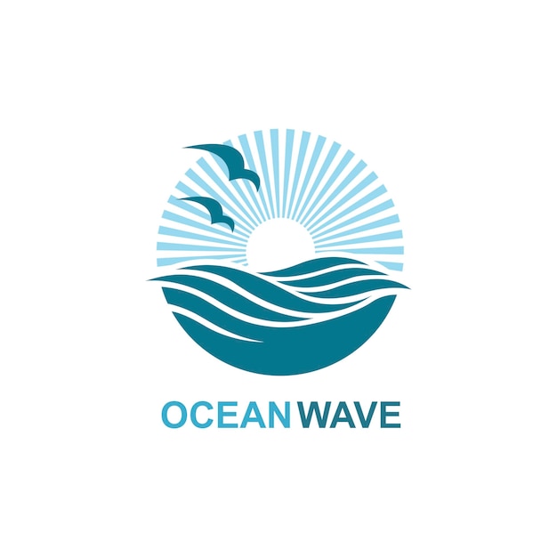 Ocean icon design