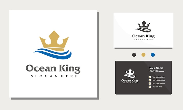 Ocean King 로고와 Ocean King이라는 회사의 로고.