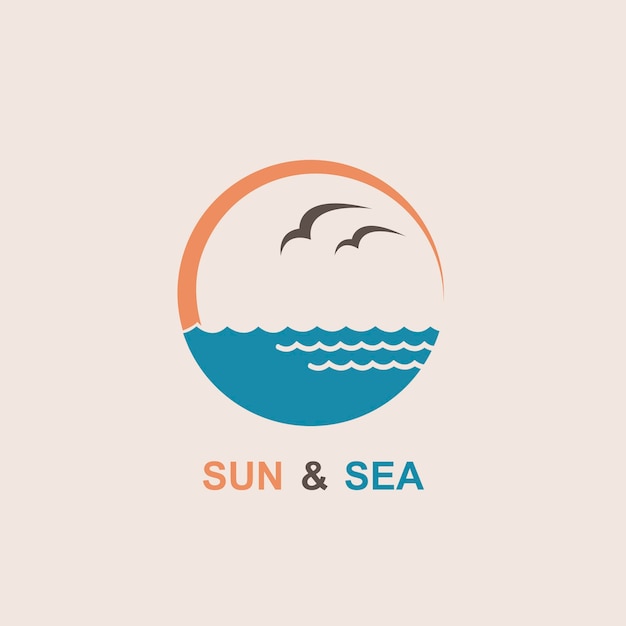 海のロゴデザイン