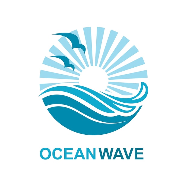 ocean logo design