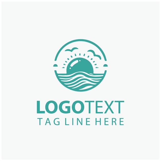 ocean logo illustrations