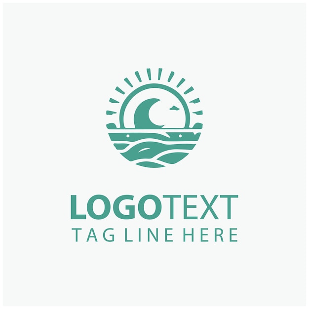 ocean logo illustrations