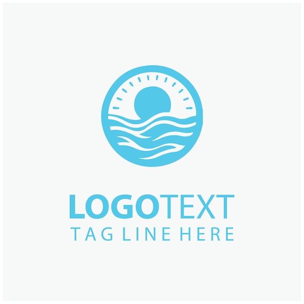 ocean logo illustrations