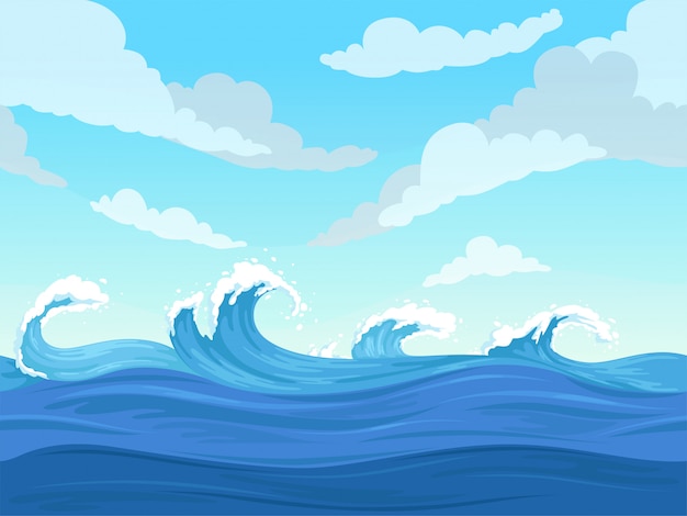海面波の背景