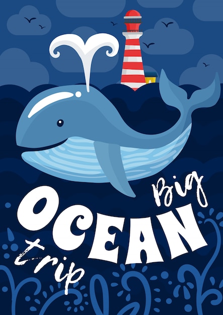 Ocean trip poster