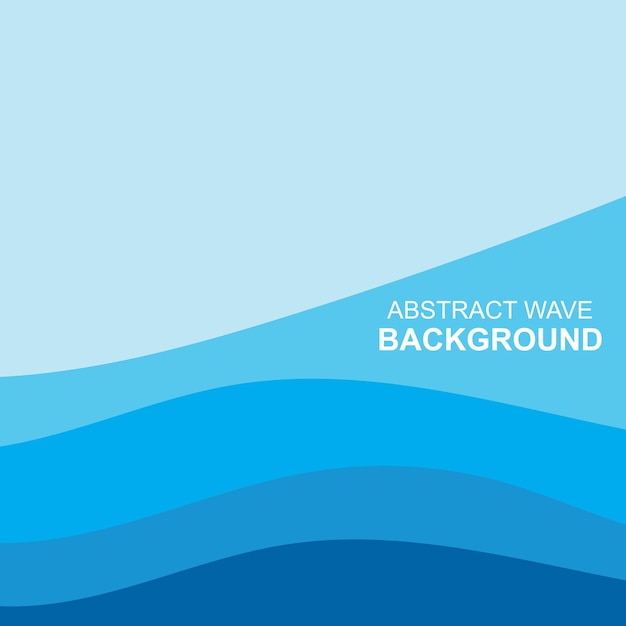 パステルカラーの海の波の背景ロゴデザインベクトルアートアイコン