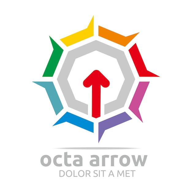 Octa Arrows Logo Design