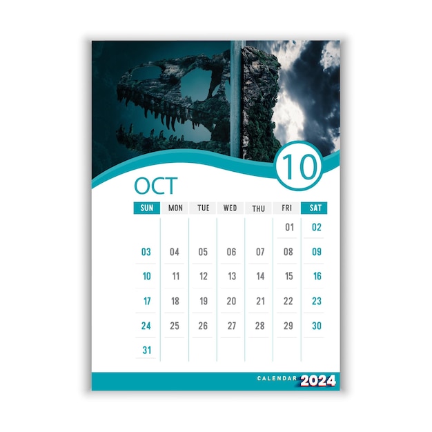 October calendar 2024