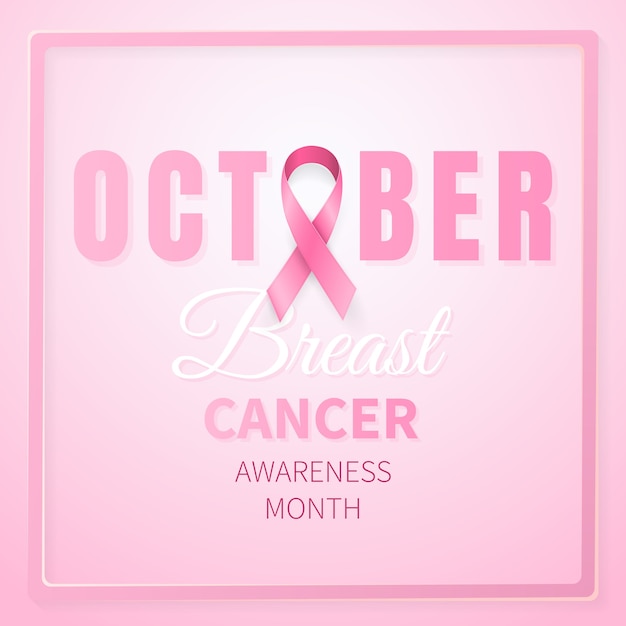Октябрь месяц осведомленности рака в