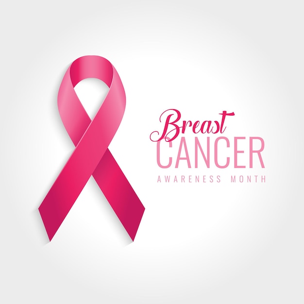 Premium Vector | October is the month of breast cancer awareness in the ...