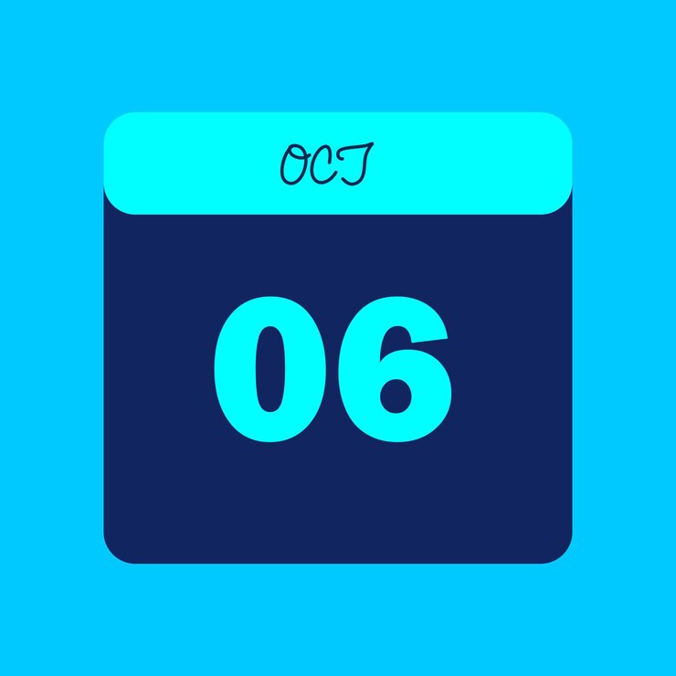 वेक्टर october month 2024 calendar editable