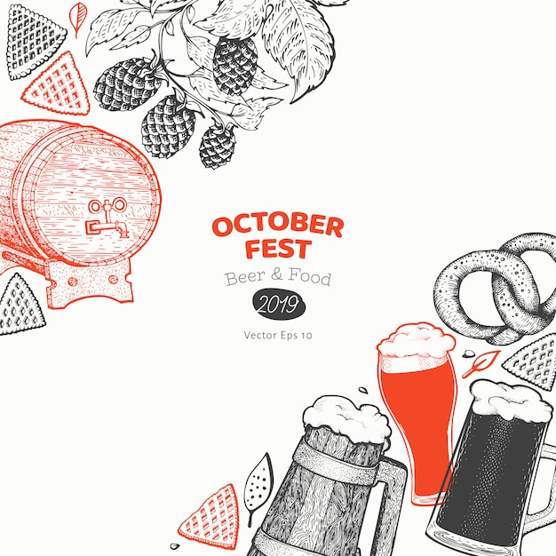 Octoberfest banner template