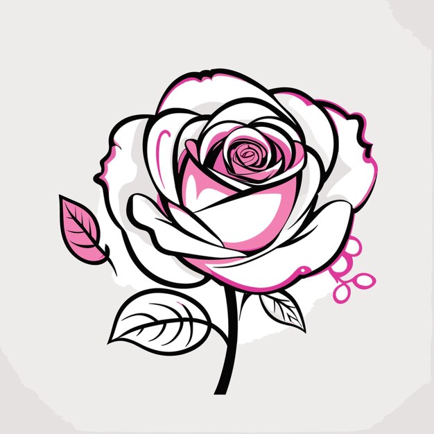 Vector octobre rose cartoon