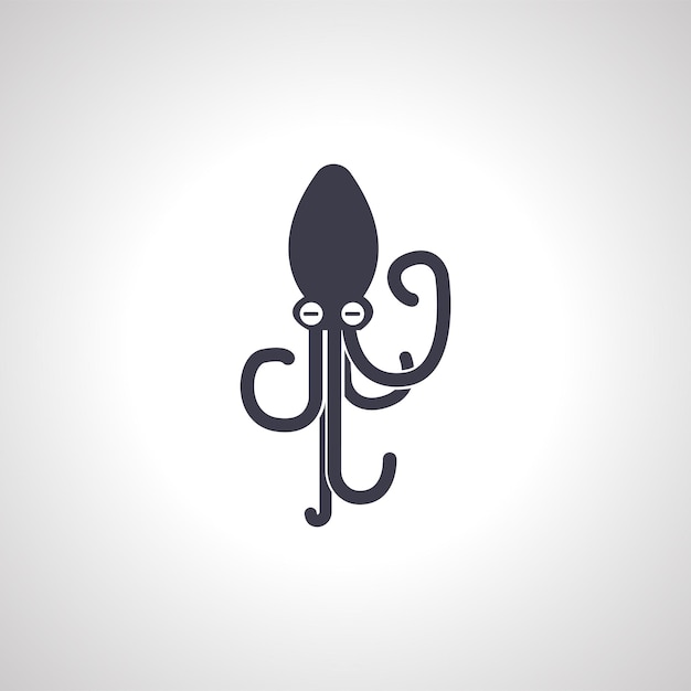 Octopus icon Octopus isolated icon