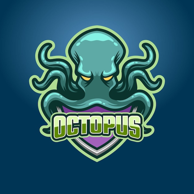 Octopus logo concept