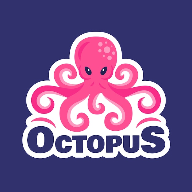 Octopus logo concept