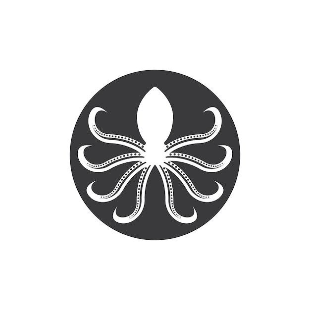 Octopus logo vector design