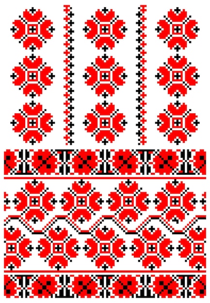 Oekraïens borduurornament