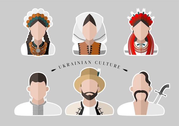Oekraïense folk nationale cultuur kleding etno slavic