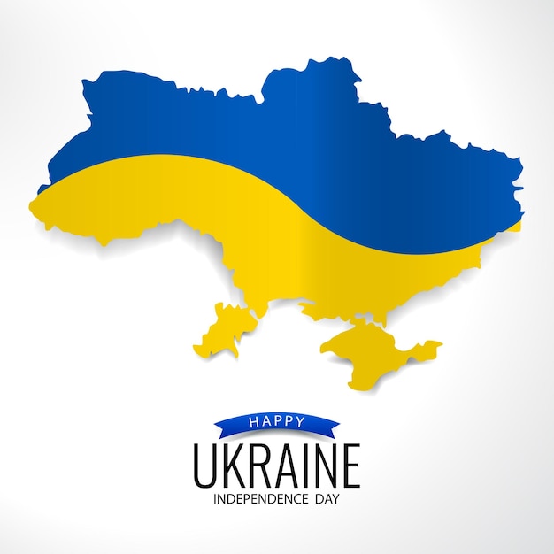 Vector oekraïne onafhankelijkheidsdag