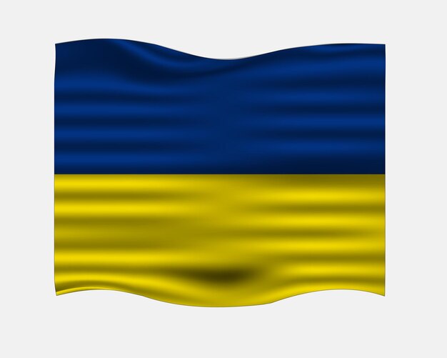 Oekraïne vlag gratis Victor Art