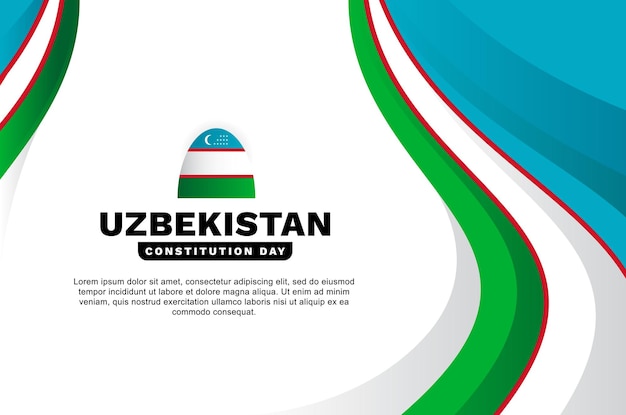 Oezbekistan Grondwet Dag Achtergrond Evenement