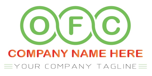 OFC Letter Logo Design