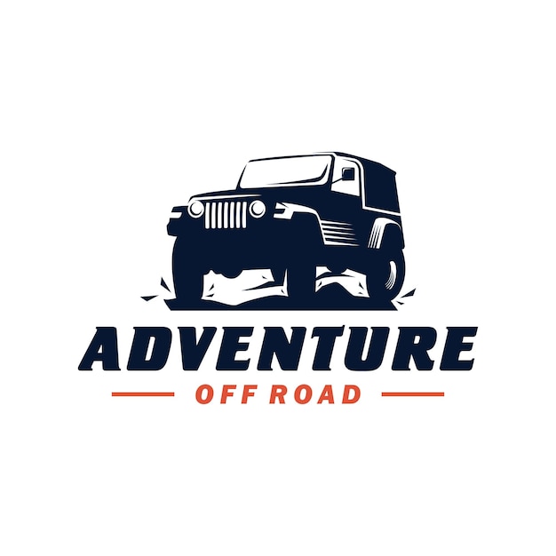 Off road adventure sport logo template design