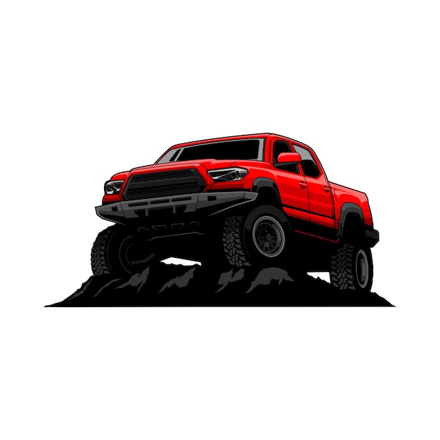 Off Road Car Illustration