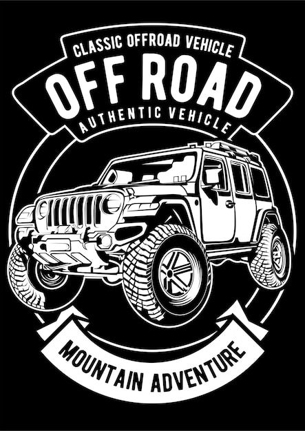 Off Road Car Poster