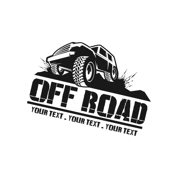 Vector off road logo design