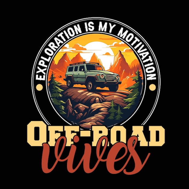 OFF ROAD T SHIRT DESIGN