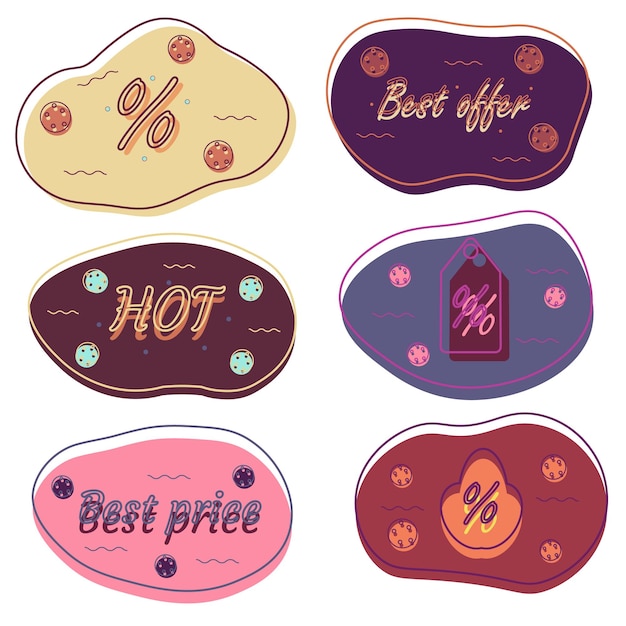 Vector offer icons