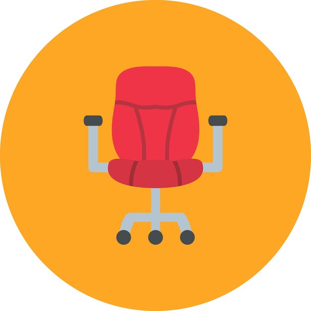 Vector office chair icon