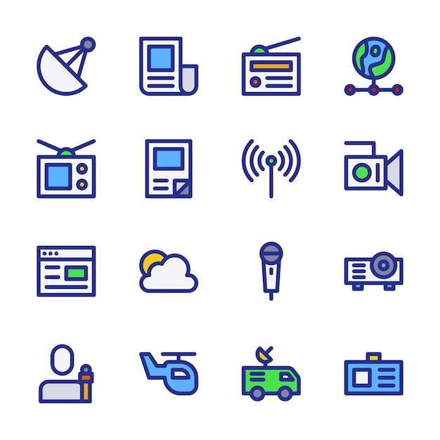 Office Equipment Icons