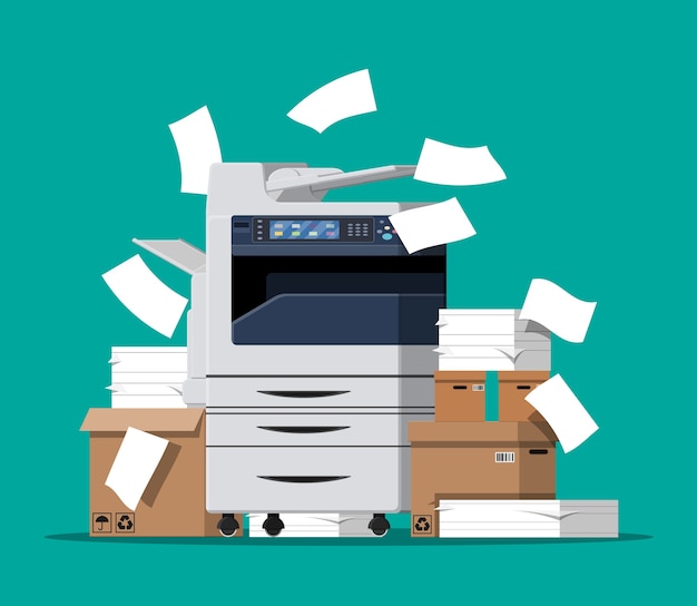 Office multifunctionele machine.