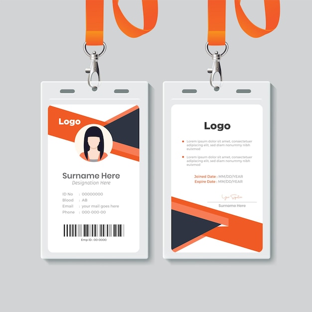 Office and Student ID Card Design